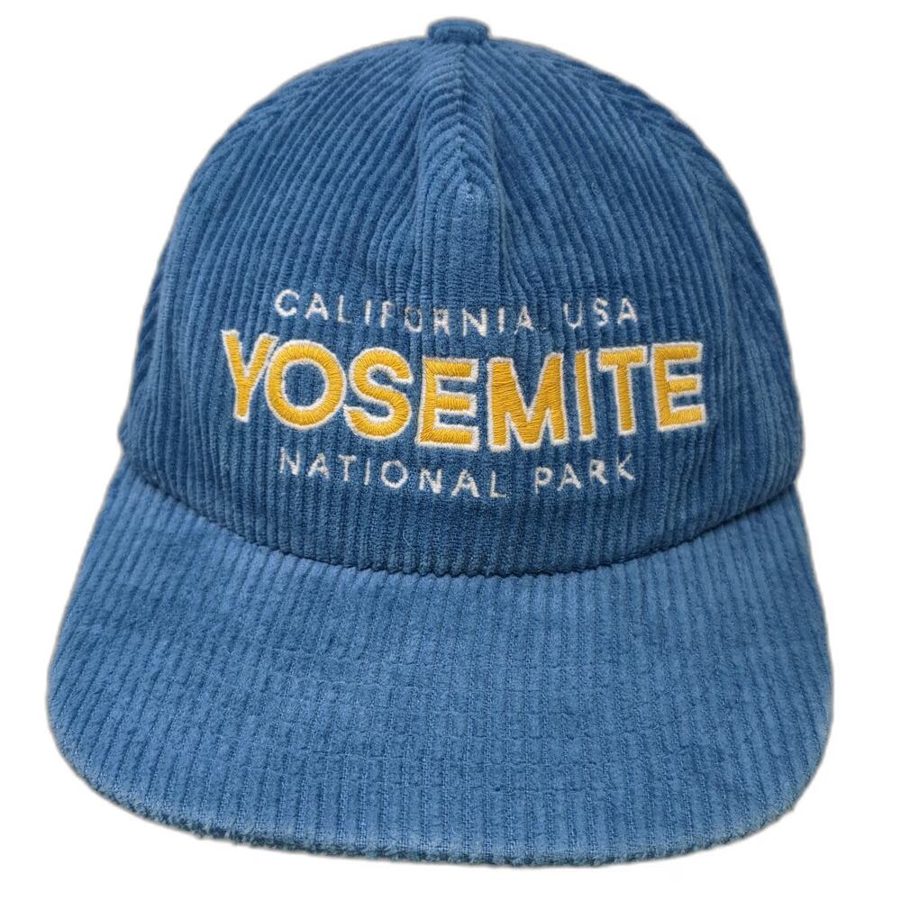 Parks Project Trucker Blue One Size Corduroy Yosemite National Park Hat